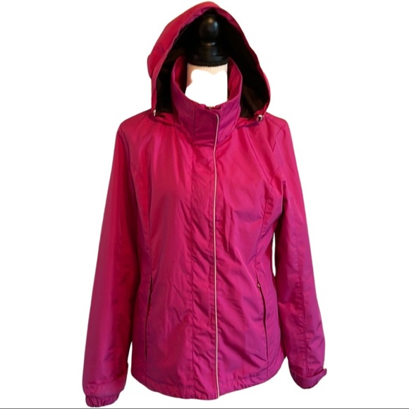 Nautica Windbreaker Hooded Zip Up Jacket Size Medium - Picture 3 of 9